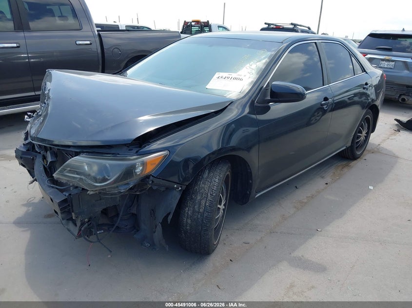 2014 Toyota Camry VIN 4T4BF1FKXER352722 IAAI salvage auction — FRONT END, Salvage (Texas), sold $975 on 2026-07-17 (photo 2)