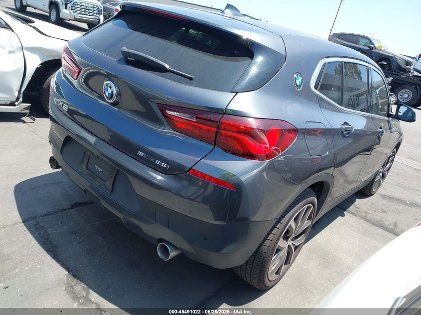 2021 BMW X2 VIN WBXYH9C03M5S76440 IAAI salvage auction — LEFT FRONT, Salvage Title, sold $8,375 on 2026-07-22 (photo 4)