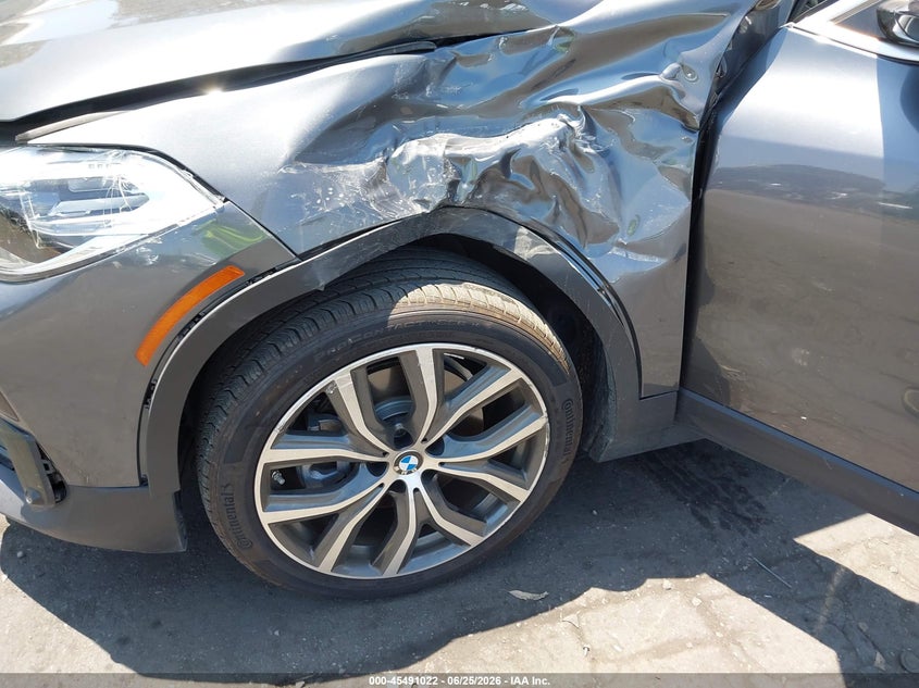 2021 BMW X2 VIN WBXYH9C03M5S76440 IAAI salvage auction — LEFT FRONT, Salvage Title, sold $8,375 on 2026-07-22 (photo 6)