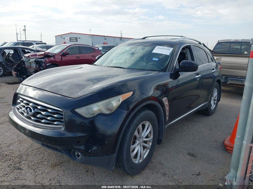 2010 Infiniti Fx35 VIN JN8AS1MU0AM801351 IAAI salvage auction — LEFT & RIGHT, Salvage (Texas), sold $225 on 2026-07-28 (photo 2)