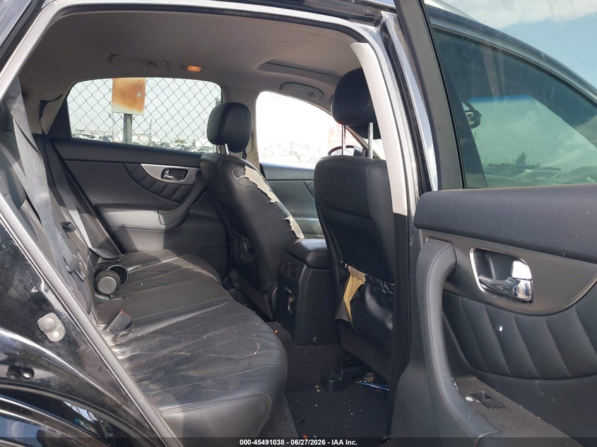 2010 Infiniti Fx35 VIN JN8AS1MU0AM801351 IAAI salvage auction — LEFT & RIGHT, Salvage (Texas), sold $225 on 2026-07-28 (photo 8)