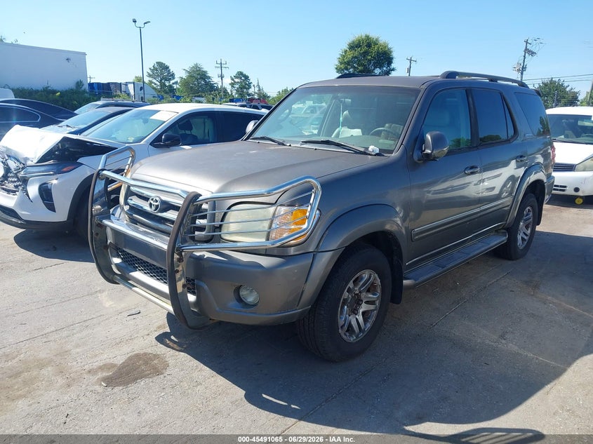 2004 Toyota Sequoia VIN 5TDBT48A24S216536 IAAI salvage auction — NORMAL WEAR, Clear-Dealer Only (North Carolina), sold $1,550 on 2026-07-13 (photo 2)