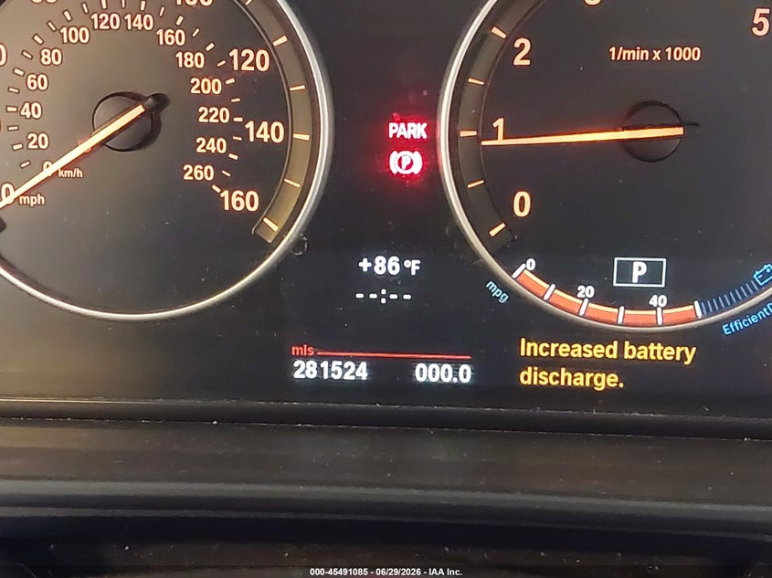 2011 BMW 5 series VIN WBAFU7C53BC876784 IAAI salvage auction — NORMAL WEAR, Clear (Michigan), sold $550 on 2026-07-28 (photo 7)