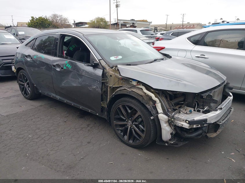 2020 Honda Civic VIN SHHFK7H36LU409796 IAAI salvage auction — RIGHT SIDE, Salvage Certificate (California), sold $4,550 on 2026-07-26 (photo 1)