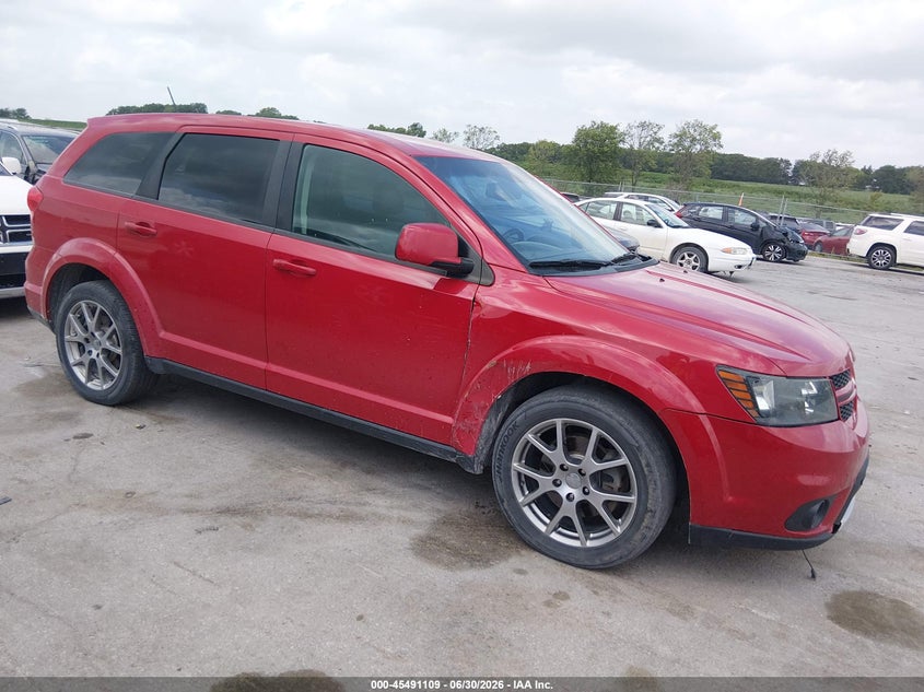 2016 Dodge Journey VIN 3C4PDDEG1GT135856 IAAI salvage auction — HAIL, Salvage (Iowa), sold $1,350 on 2026-08-16 (photo 1)