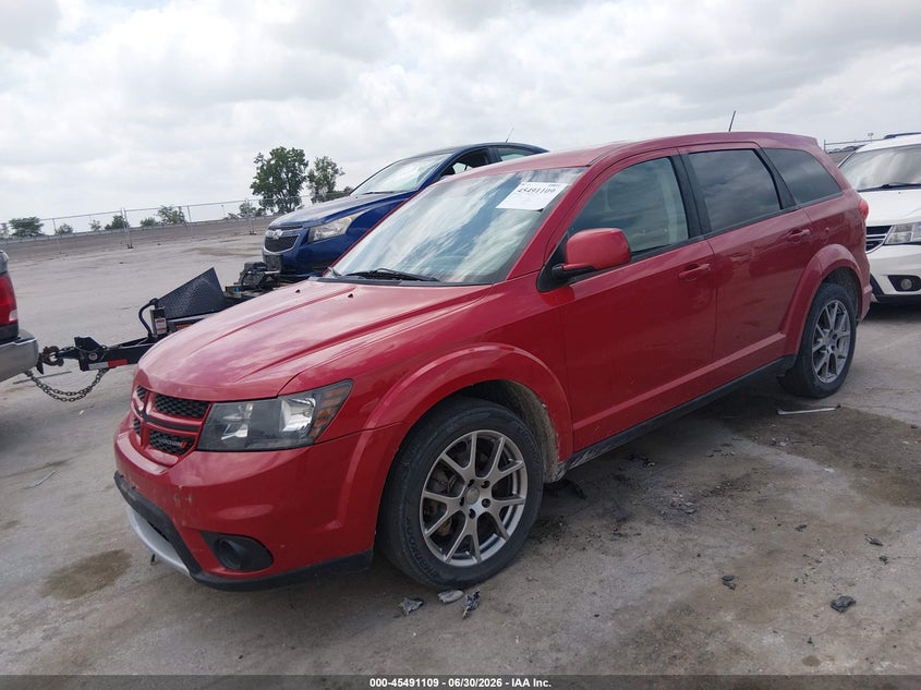 2016 Dodge Journey VIN 3C4PDDEG1GT135856 IAAI salvage auction — HAIL, Salvage (Iowa), sold $1,350 on 2026-08-16 (photo 2)