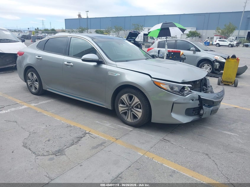 2019 Kia Optima VIN KNAGV4LD2K5031971 IAAI salvage auction — FRONT END, Salvage (California), sold $2,250 on 2026-07-29 (photo 1)