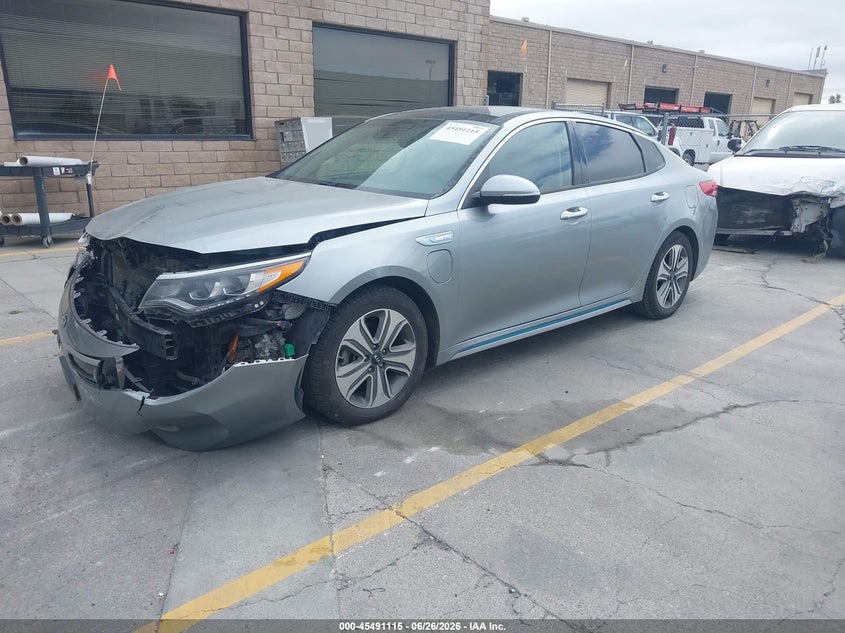 2019 Kia Optima VIN KNAGV4LD2K5031971 IAAI salvage auction — FRONT END, Salvage (California), sold $2,250 on 2026-07-29 (photo 2)