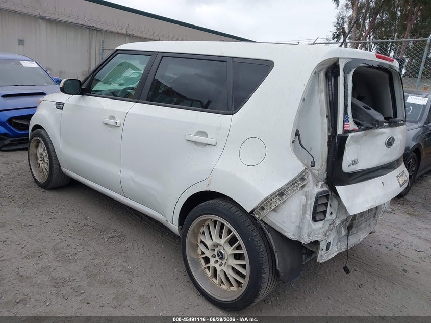 2016 Kia Soul VIN KNDJN2A22G7390926 IAAI salvage auction — RIGHT REAR, Salvage Certificate (California), sold $25 on 2026-07-22 (photo 3)