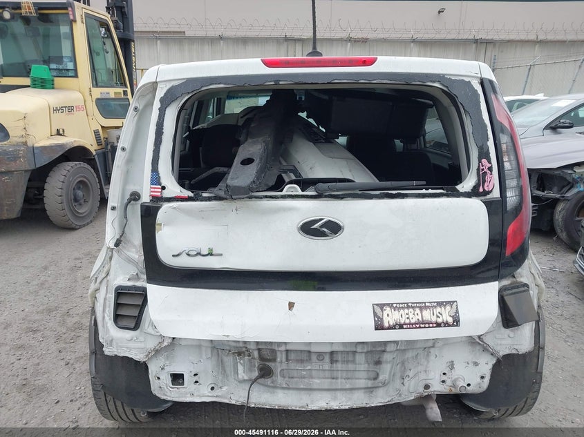 2016 Kia Soul VIN KNDJN2A22G7390926 IAAI salvage auction — RIGHT REAR, Salvage Certificate (California), sold $25 on 2026-07-22 (photo 6)