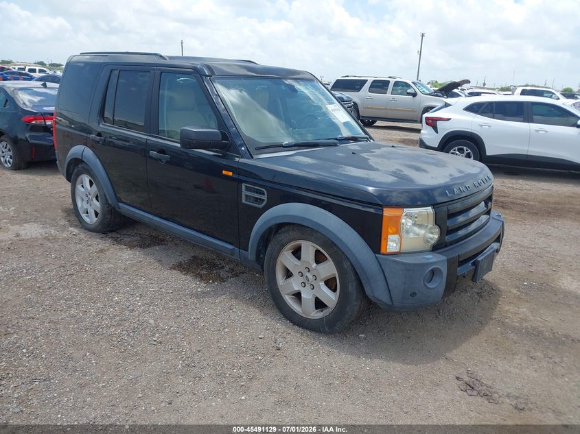 2007 Land rover Lr3 VIN SALAG25407A420071 IAAI salvage auction — UNKNOWN, Enterprise Vehicles Clear Only (Texas), sold $325 on 2026-07-29 (photo 1)