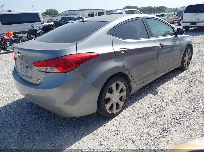 2011 Hyundai Elantra VIN KMHDH4AE1BU131683 IAAI salvage auction — NORMAL WEAR, Clear (Missouri), sold $200 on 2026-07-27 (photo 4)