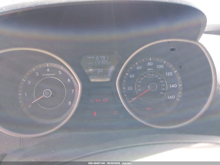 2011 Hyundai Elantra VIN KMHDH4AE1BU131683 IAAI salvage auction — NORMAL WEAR, Clear (Missouri), sold $200 on 2026-07-27 (photo 7)