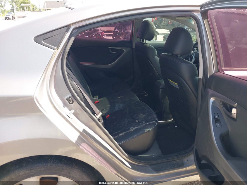 2011 Hyundai Elantra VIN KMHDH4AE1BU131683 IAAI salvage auction — NORMAL WEAR, Clear (Missouri), sold $200 on 2026-07-27 (photo 8)