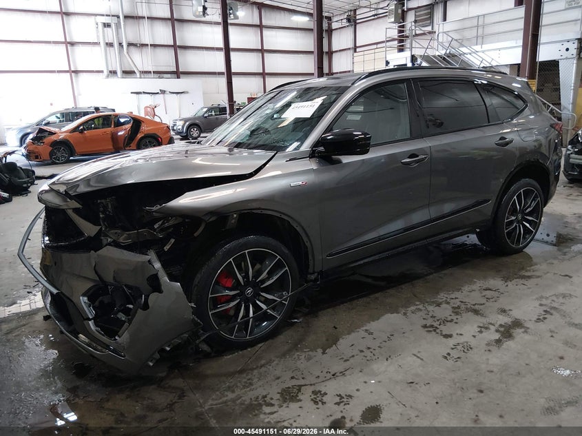 2024 Acura Mdx VIN 5J8YD8H84RL000922 IAAI salvage auction — LEFT FRONT, Salvage Title, sold $11,100 on 2026-07-24 (photo 2)