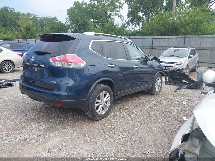 2016 Nissan Rogue VIN JN8AT2MV7GW148994 IAAI salvage auction — FRONT END, Salvage (Ohio), sold $1,350 on 2026-07-29 (photo 4)