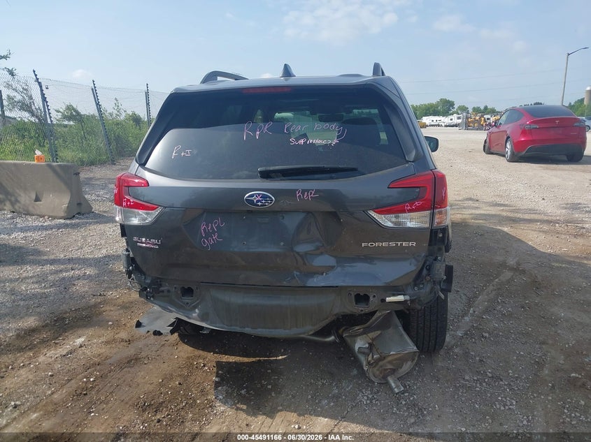 2020 Subaru Forester VIN JF2SKAJC0LH570122 IAAI salvage auction — REAR END, Salvage Title, sold $6,000 on 2026-07-28 (photo 6)