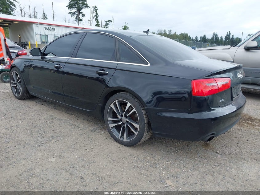 2015 Audi A6 VIN WAUGFAFC1FN035417 IAAI salvage auction — FRONT END, Bill Of Sale (Washington), sold $1,100 on 2026-07-29 (photo 3)