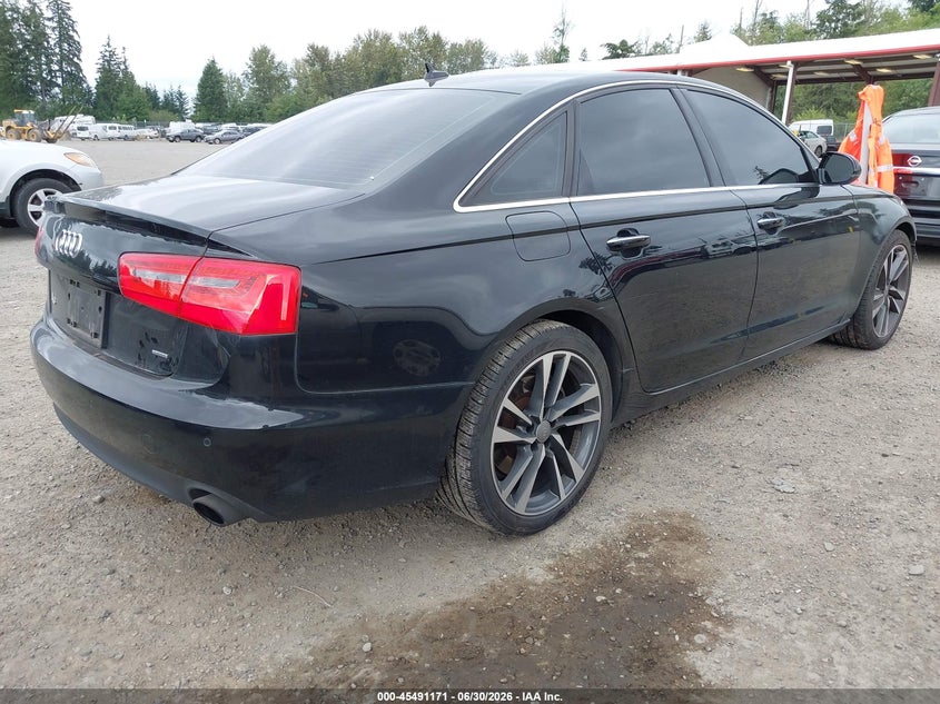 2015 Audi A6 VIN WAUGFAFC1FN035417 IAAI salvage auction — FRONT END, Bill Of Sale (Washington), sold $1,100 on 2026-07-29 (photo 4)