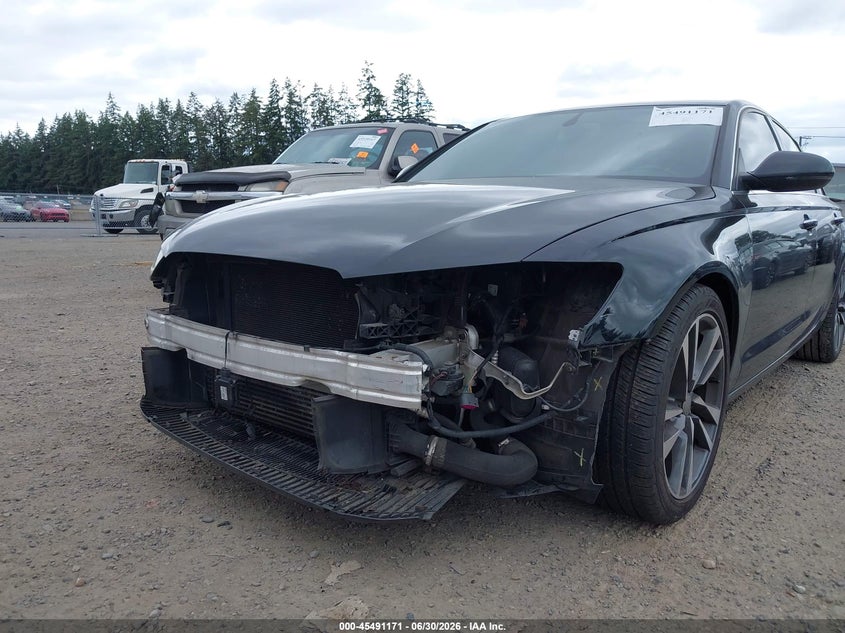 2015 Audi A6 VIN WAUGFAFC1FN035417 IAAI salvage auction — FRONT END, Bill Of Sale (Washington), sold $1,100 on 2026-07-29 (photo 6)
