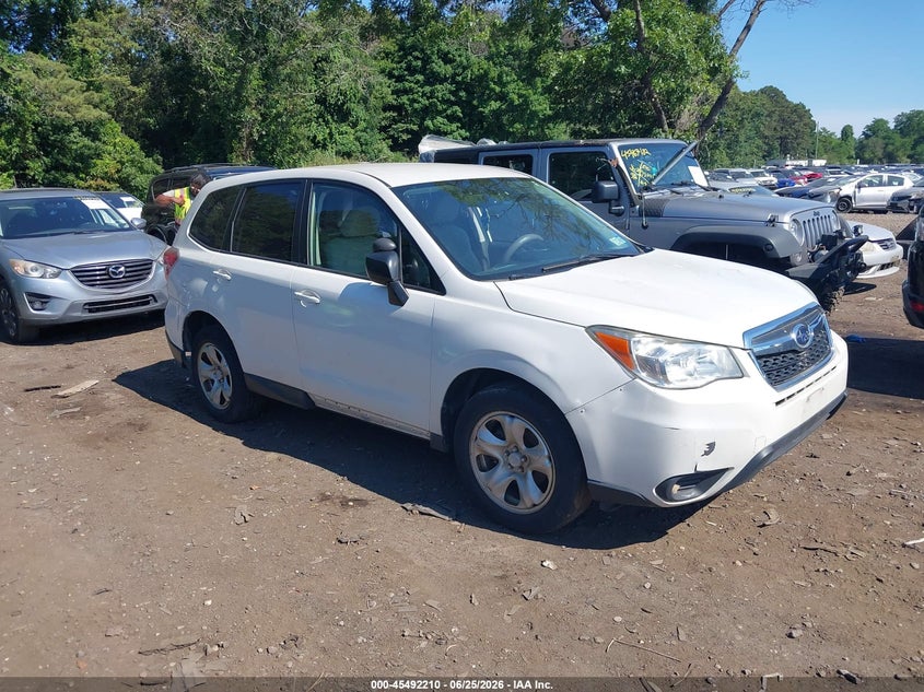 2014 Subaru Forester VIN JF2SJAAC1EH464171 IAAI salvage auction — NORMAL WEAR, Clear (New York), sold $500 on 2026-07-28 (photo 1)