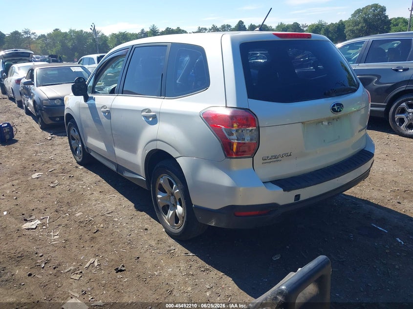 2014 Subaru Forester VIN JF2SJAAC1EH464171 IAAI salvage auction — NORMAL WEAR, Clear (New York), sold $500 on 2026-07-28 (photo 3)
