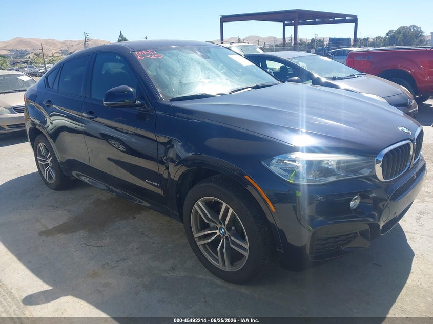 2016 BMW X6 VIN 5UXKU2C59G0N78364 IAAI salvage auction — NORMAL WEAR, Clear - Dealer Only (California), sold $7,500 on 2026-07-30 (photo 1)