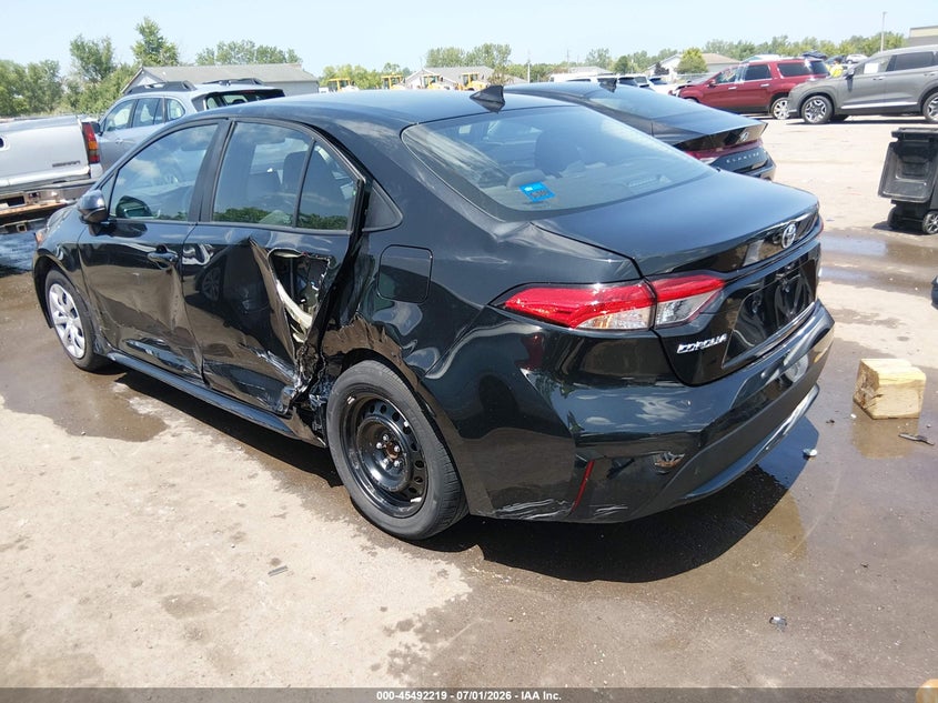 2022 Toyota Corolla VIN 5YFEPMAE3NP327363 IAAI salvage auction — SIDE, Salvage (Ohio), sold $125 on 2026-07-28 (photo 3)
