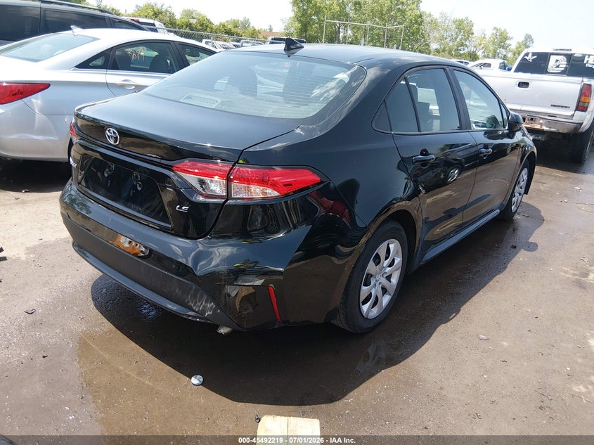 2022 Toyota Corolla VIN 5YFEPMAE3NP327363 IAAI salvage auction — SIDE, Salvage (Ohio), sold $125 on 2026-07-28 (photo 4)