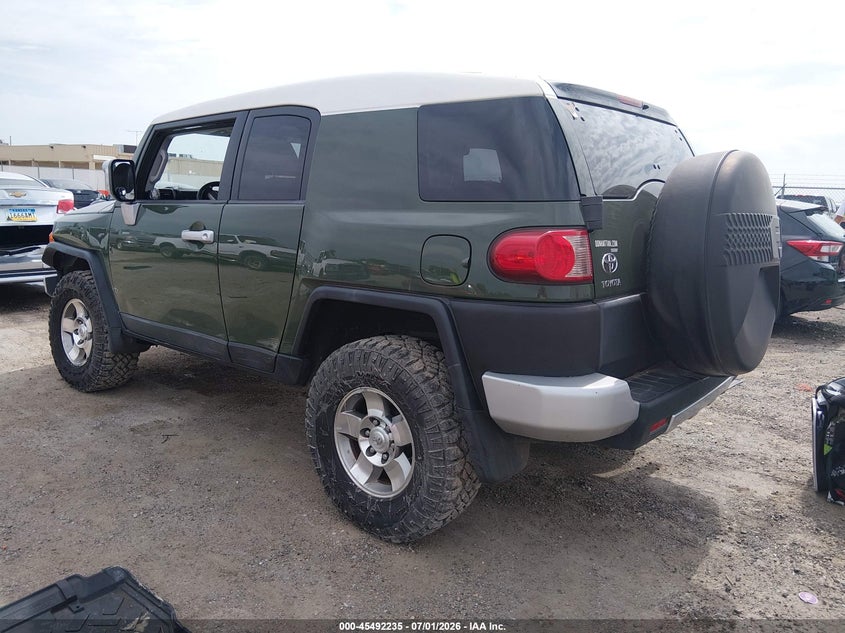 2010 Toyota Fj cruiser VIN JTEBU4BF5AK074201 IAAI salvage auction — LEFT FRONT, Salvage (Kansas), sold $7,400 on 2026-07-26 (photo 3)