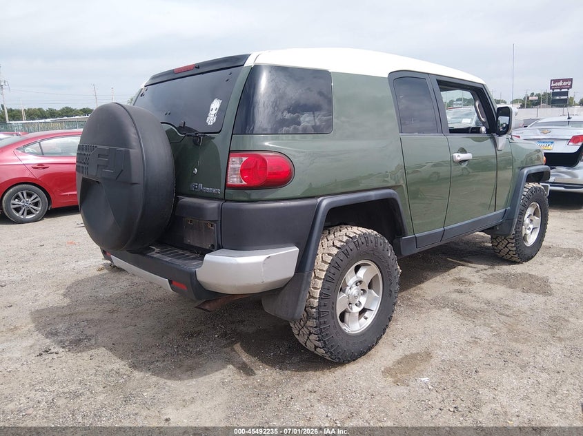 2010 Toyota Fj cruiser VIN JTEBU4BF5AK074201 IAAI salvage auction — LEFT FRONT, Salvage (Kansas), sold $7,400 on 2026-07-26 (photo 4)