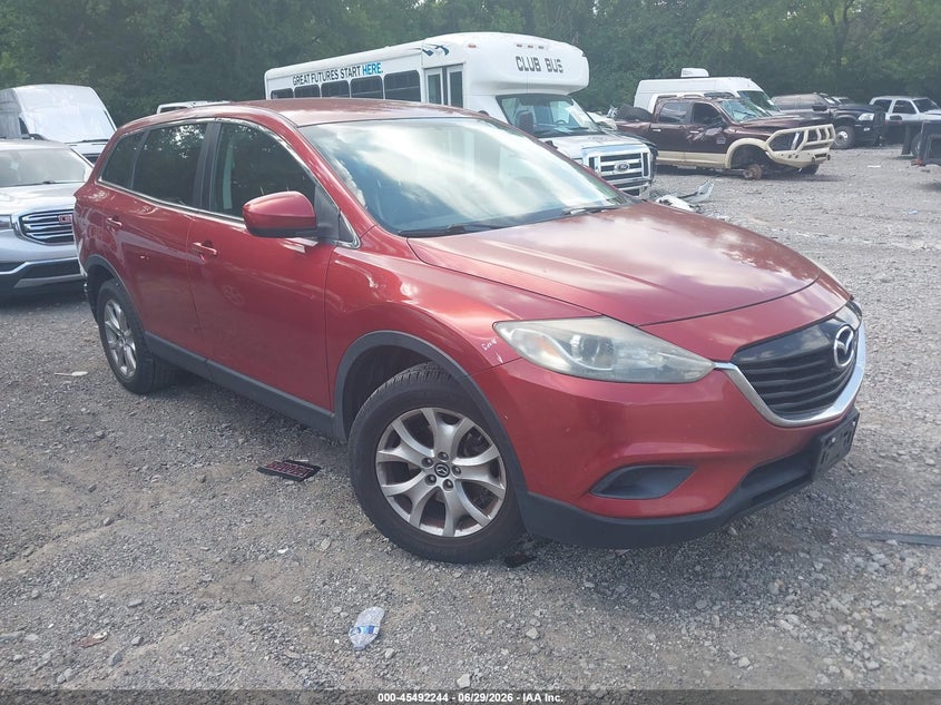 2015 Mazda Cx-9 VIN JM3TB3CA9F0454227 IAAI salvage auction — REAR END, Clear (Tennessee), sold $2,100 on 2026-07-30 (photo 1)