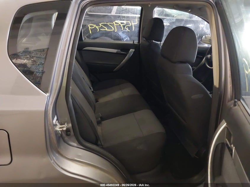 2011 Chevrolet Aveo VIN KL1TD6DE3BB182785 IAAI salvage auction — NORMAL WEAR, Clear (Minnesota), sold $350 on 2026-07-15 (photo 8)