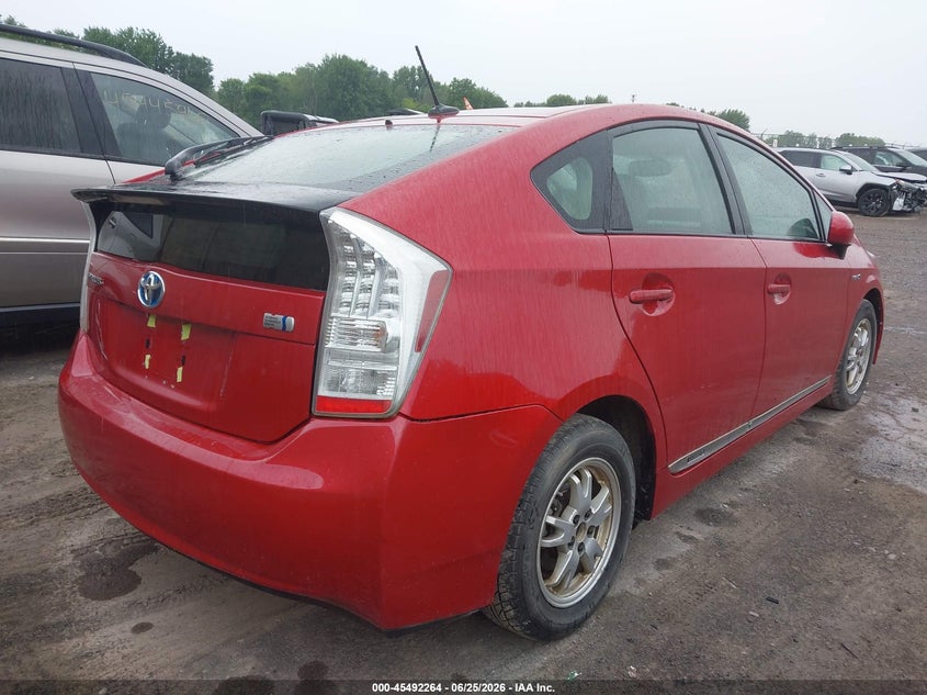 2011 Toyota Prius VIN JTDKN3DUXB1406793 IAAI salvage auction — NORMAL WEAR, Clear (New York), sold $1,800 on 2026-07-30 (photo 4)