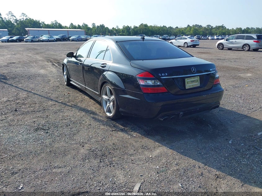 2008 Mercedes-benz S class VIN WDDNG77X58A181153 IAAI salvage auction — FRONT & REAR, Clear (Florida), sold $5,200 on 2026-07-07 (photo 3)