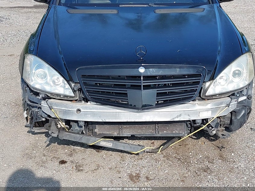 2008 Mercedes-benz S class VIN WDDNG77X58A181153 IAAI salvage auction — FRONT & REAR, Clear (Florida), sold $5,200 on 2026-07-07 (photo 6)