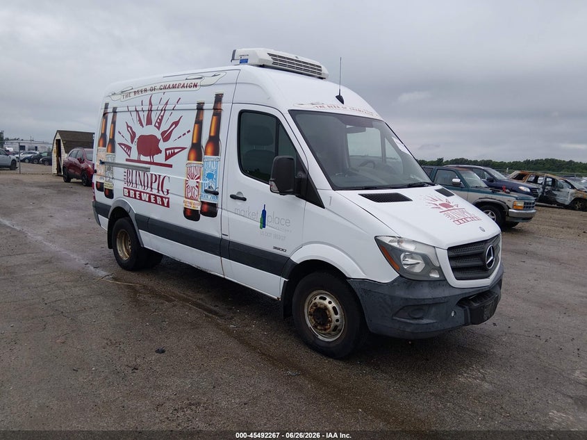 2015 Mercedes-benz Sprinter VIN WD3PF3CC5FP100285 IAAI salvage auction — NORMAL WEAR, Clear (Illinois), sold $25 on 2026-07-29 (photo 1)