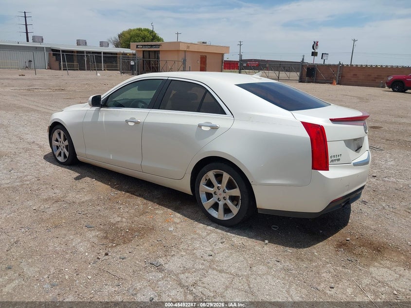 2013 Cadillac Ats VIN 1G6AB5RA7D0117820 IAAI salvage auction — SIDE, Original (Texas), sold $2,575 on 2026-08-24 (photo 3)