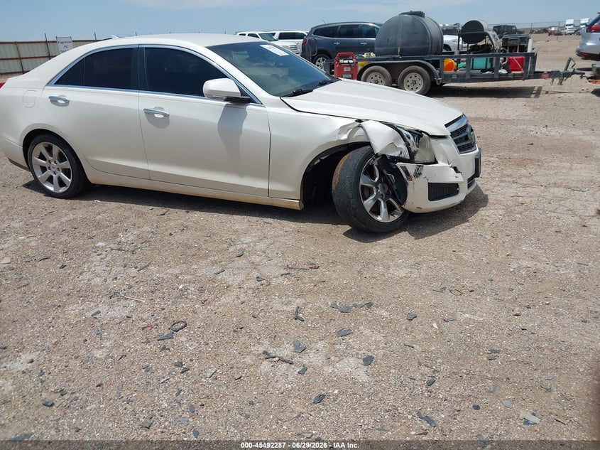 2013 Cadillac Ats VIN 1G6AB5RA7D0117820 IAAI salvage auction — SIDE, Original (Texas), sold $2,575 on 2026-08-24 (photo 6)
