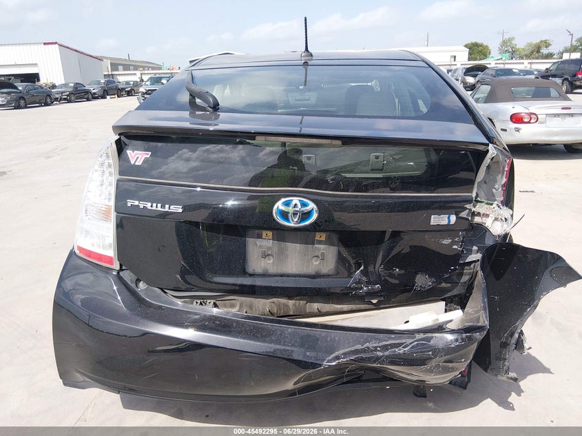 2011 Toyota Prius VIN JTDKN3DU5B1410766 IAAI salvage auction — REAR END, Salvage (Texas), sold $400 on 2026-07-21 (photo 6)