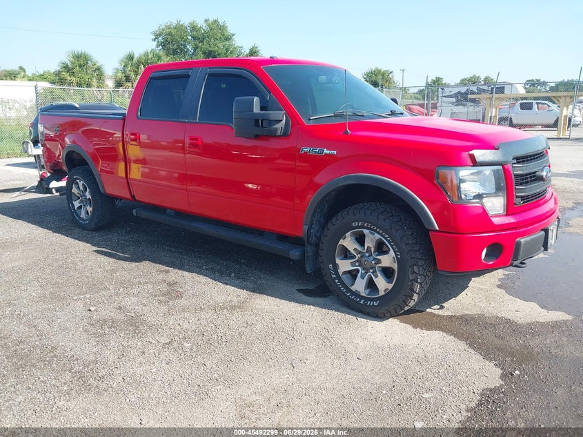 2013 Ford F-150 VIN 1FTFW1EF7DFB12292 IAAI salvage auction — REAR END, Salvage Title, sold $3,250 on 2026-07-12 (photo 1)