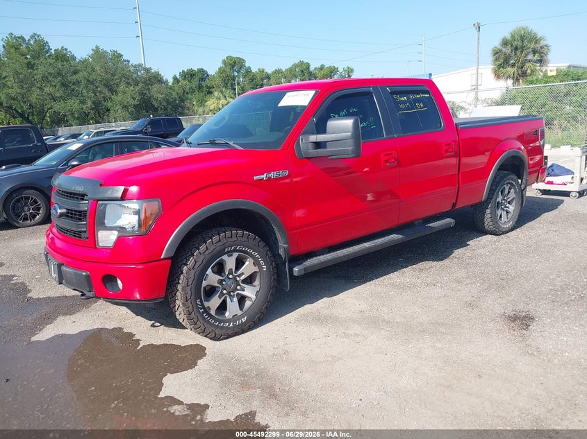 2013 Ford F-150 VIN 1FTFW1EF7DFB12292 IAAI salvage auction — REAR END, Salvage Title, sold $3,250 on 2026-07-12 (photo 2)