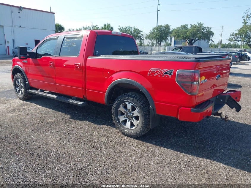 2013 Ford F-150 VIN 1FTFW1EF7DFB12292 IAAI salvage auction — REAR END, Salvage Title, sold $3,250 on 2026-07-12 (photo 3)