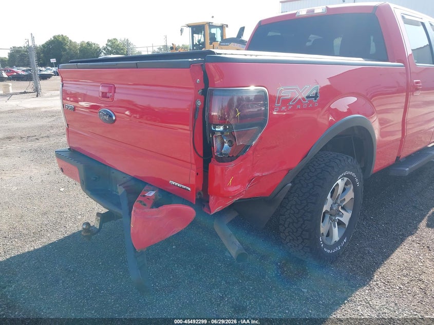 2013 Ford F-150 VIN 1FTFW1EF7DFB12292 IAAI salvage auction — REAR END, Salvage Title, sold $3,250 on 2026-07-12 (photo 6)