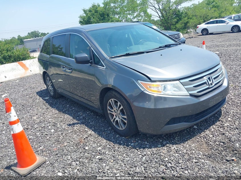 2013 Honda Odyssey VIN 5FNRL5H68DB040788 IAAI salvage auction — FRONT END, Mv-907A (New York), sold $925 on 2026-07-09 (photo 1)
