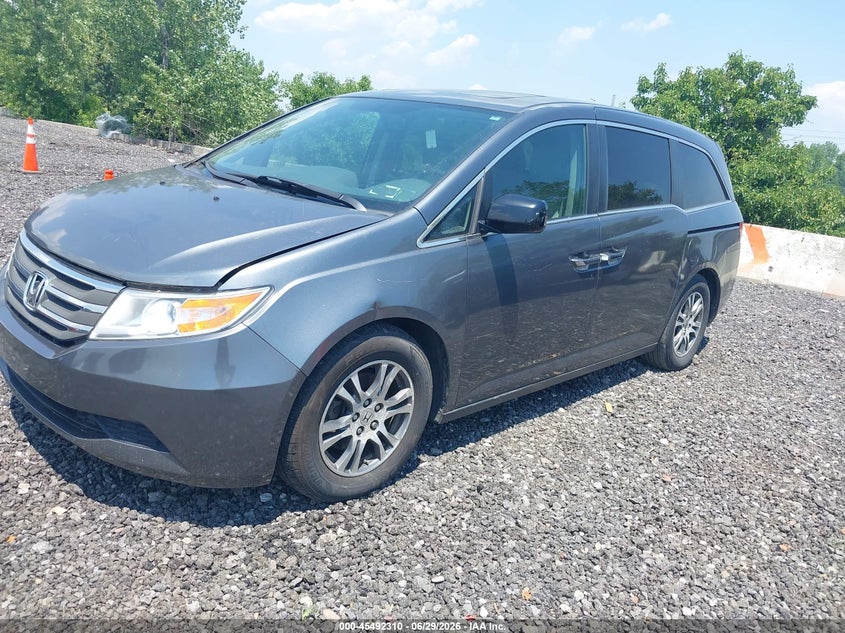 2013 Honda Odyssey VIN 5FNRL5H68DB040788 IAAI salvage auction — FRONT END, Mv-907A (New York), sold $925 on 2026-07-09 (photo 2)