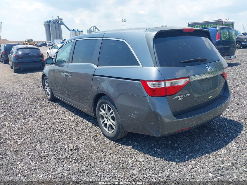 2013 Honda Odyssey VIN 5FNRL5H68DB040788 IAAI salvage auction — FRONT END, Mv-907A (New York), sold $925 on 2026-07-09 (photo 3)