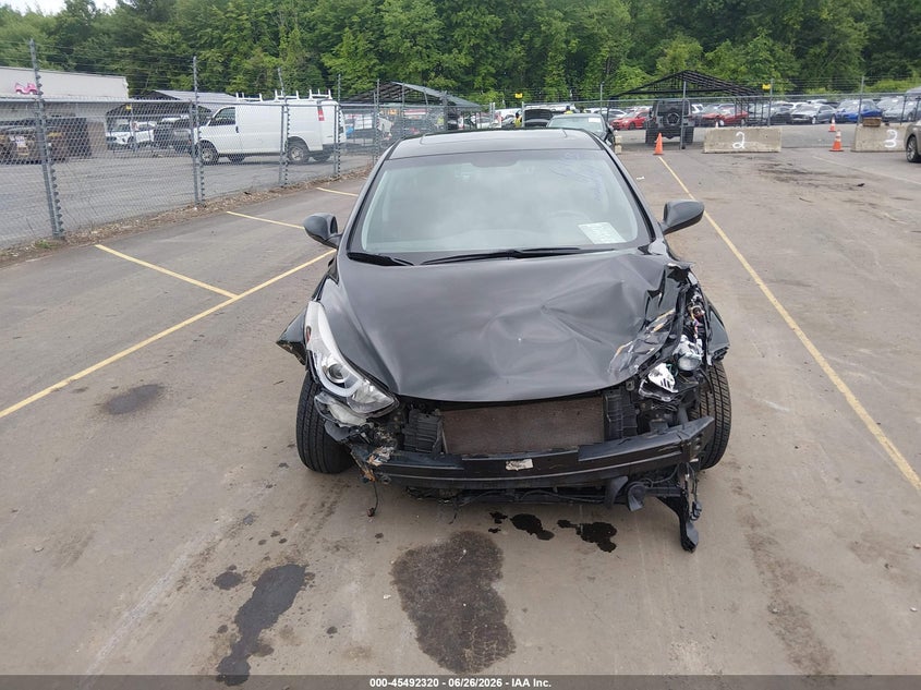 2015 Hyundai Elantra VIN KMHDH4AE9FU236252 IAAI salvage auction — FRONT END, Salvage (Connecticut), sold $975 on 2026-07-16 (photo 6)