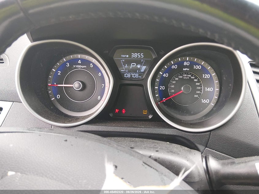 2015 Hyundai Elantra VIN KMHDH4AE9FU236252 IAAI salvage auction — FRONT END, Salvage (Connecticut), sold $975 on 2026-07-16 (photo 7)