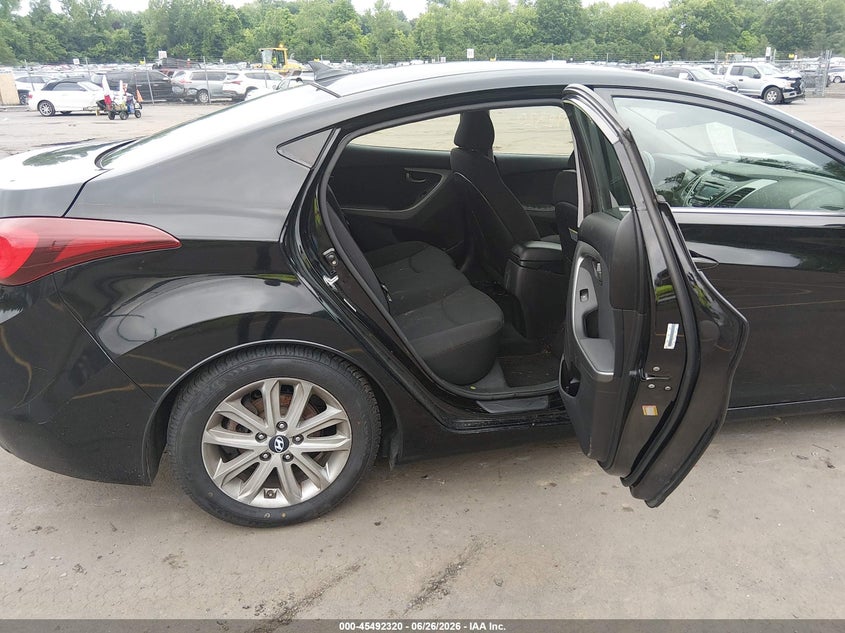 2015 Hyundai Elantra VIN KMHDH4AE9FU236252 IAAI salvage auction — FRONT END, Salvage (Connecticut), sold $975 on 2026-07-16 (photo 8)